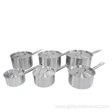 Stainless steel high body anti-scald stew pot